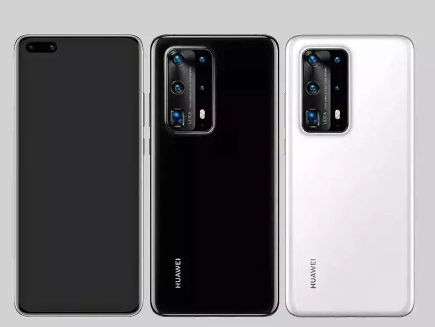 Flagowy Huawei P40 na nowym plakacie reklamowym - z potrójną kamerą do selfie!