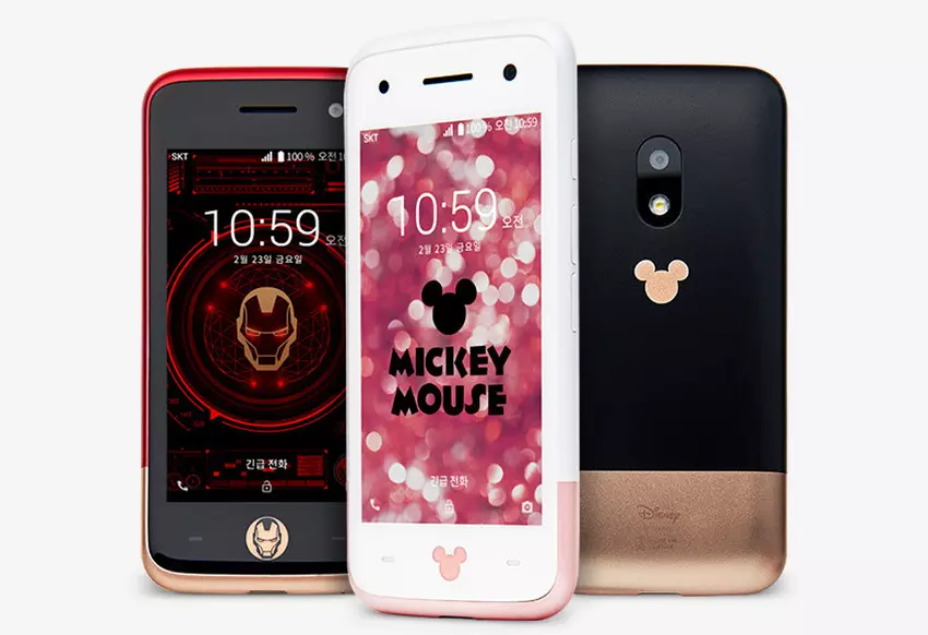 Poznaj mini telefon - jasny dzieciom inteligentny telefon w Korei