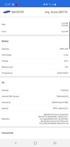 Recenzja Samsung Galaxy S10: Uniwersalny flagowy „wszystko w jednym”-85