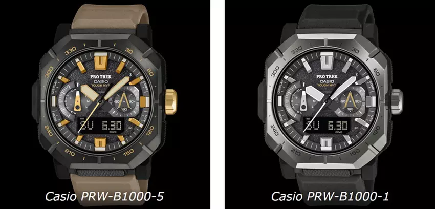 Casio Pro Trek PRW-B1000 różne modele