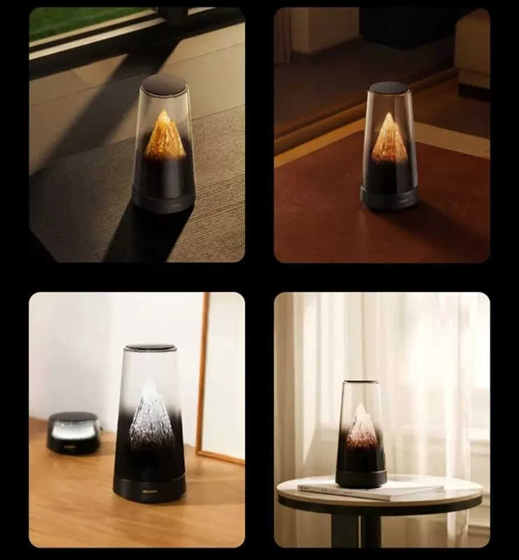 Huawei X3 Pro - art-router w przezroczystej obudowie z dekoracyjną kompozycją