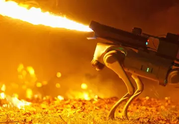 Thermonator - pierwszy na świecie pies-robot ...