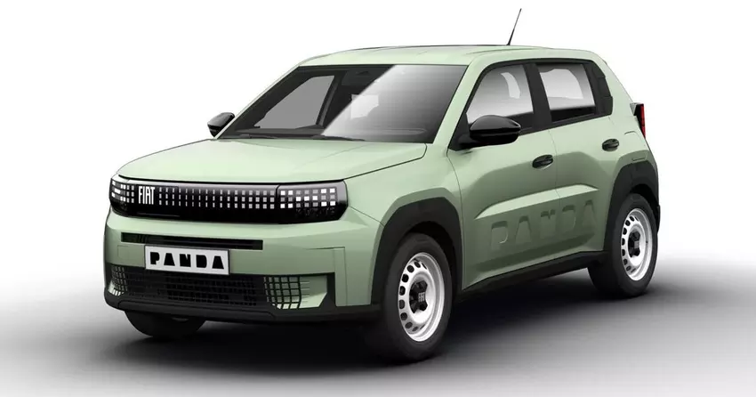 Elektryczny Fiat Grande Panda otrzymał podstawową konfigurację ze stalowymi felgami