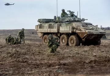 AFU używa już kanadyjskich LAV II ...