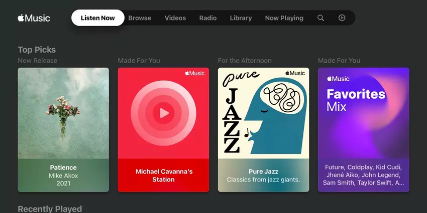 Apple Music App pojawia się na telewizorach LG