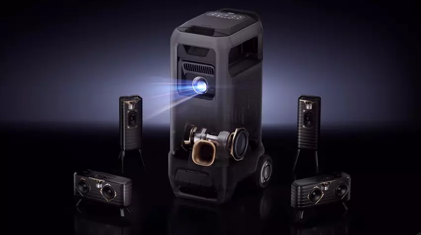 Anker przedstawił Soundcore Nebula X1 Pro — mobilny projektor 4K z wbudowanym systemem audio na 160 dB