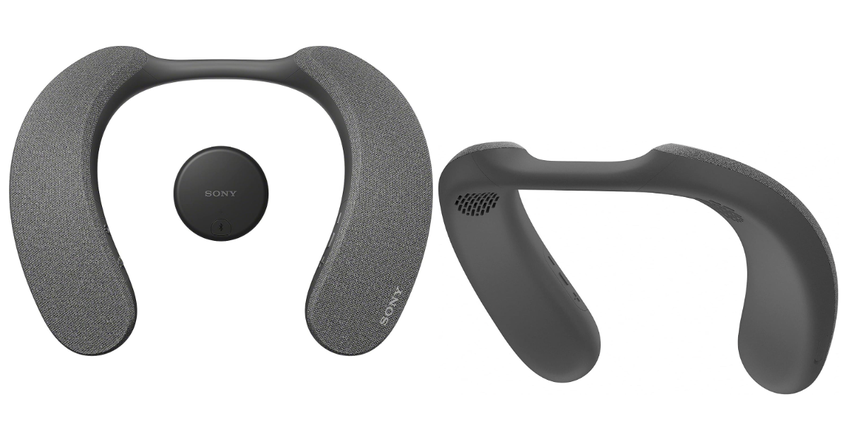 Głośniki Sony SRS-NS7 z pałąkiem na szyję