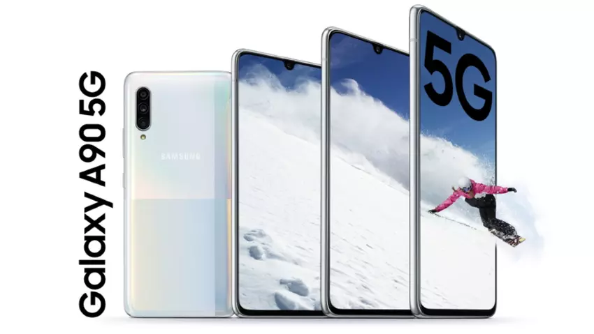 Samsung Galaxy A90: flagowy budżetowiec z chipem Snapdragon 855, potrójną kamerą na 48MP i obsługą 5G