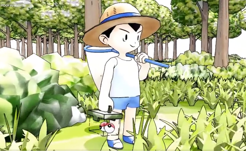 Projekt Fan Pokemon pokazuje oryginalne style sztuki z rozgrywką w stylu Arceusa