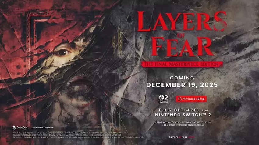 Antologia wyrafinowanych horrorów Layers of Fear Final Masterpiece Edition wychodzi na Nintendo Switch 2