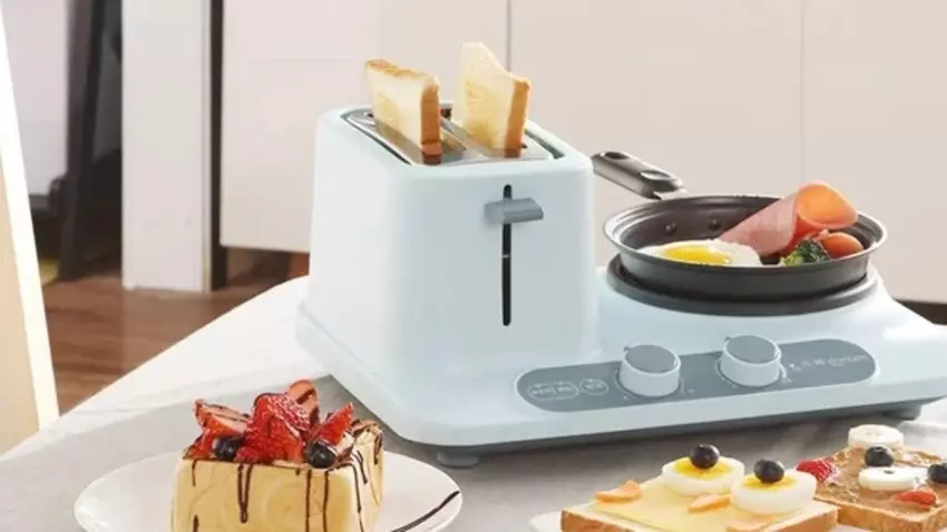 Xiaomi zaprezentowała przenośną kuchnię Donlim 2-na-1 z tosterem i kuchenką