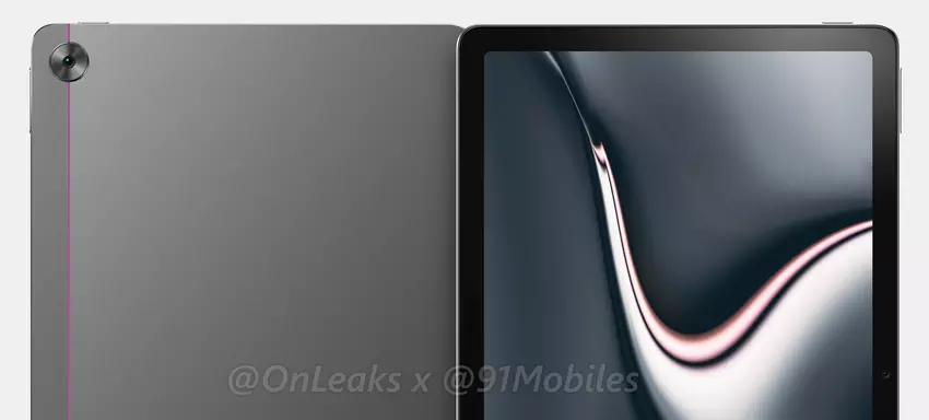 Pierwszy tablet Realme na renderach: dwa aparaty, rysik w zestawie i bateria 7100mAh
