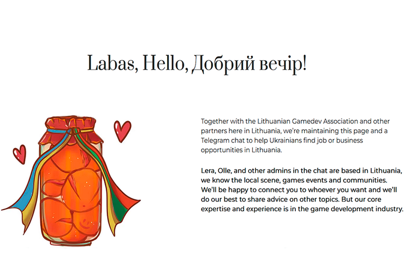 Na Litwie ruszył projekt dla ukraińskich twórców gier szukających pracy