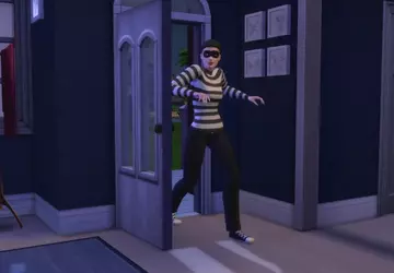 Bądź czujny: słynna postać złodzieja w ...