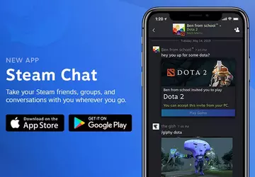 Valve wydała aplikację Steam Chat dla ...