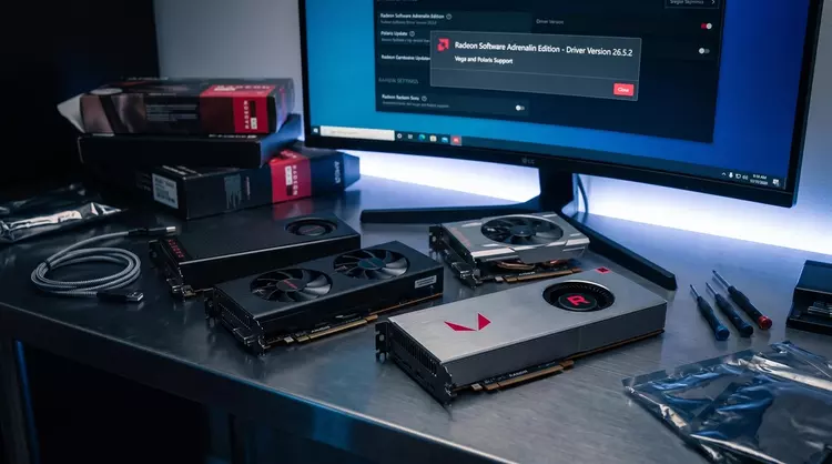 AMD przypomina o starych kartach Polaris ...