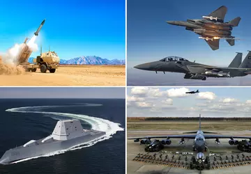 Bombowce nuklearne B-52, niszczyciele hipersoniczne Zumwalt, ...