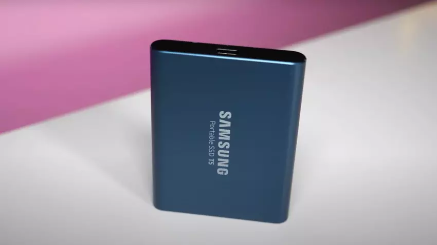SAMSUNG T5 zewnętrzny dysk ssd do edycji wideo