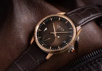 Leica zaprezentowała zegarek ZM 1 Gold ...