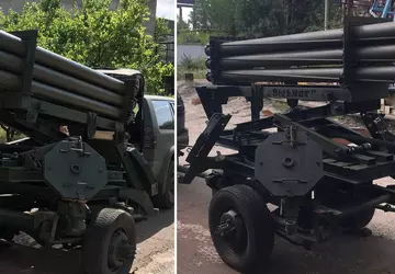 Ukraina stworzyła kompaktową ciągnioną rakietę wielokrotnego ...