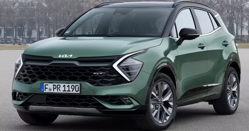 Przedrestylizowany Kia Sportage piątej generacji