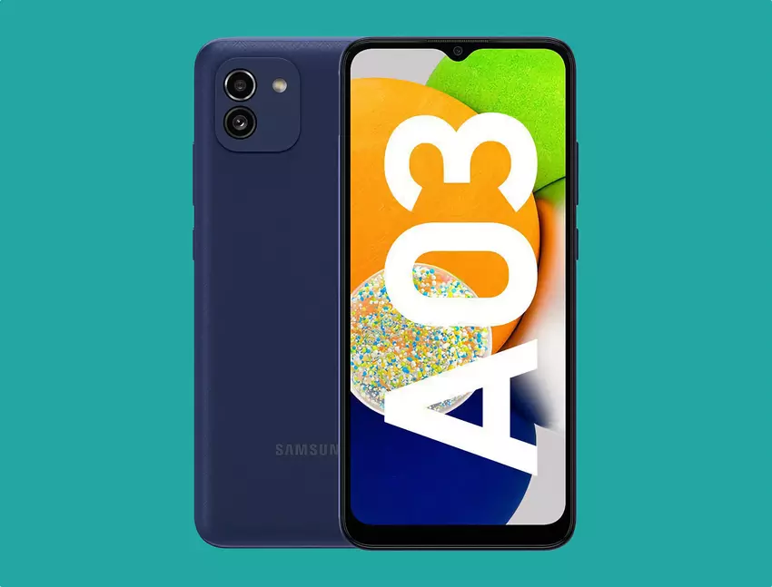 Po Galaxy F12: Samsung rozpoczął aktualizację budżetowego smartfona Galaxy A03 do Androida 13 (One UI Core 5.0)