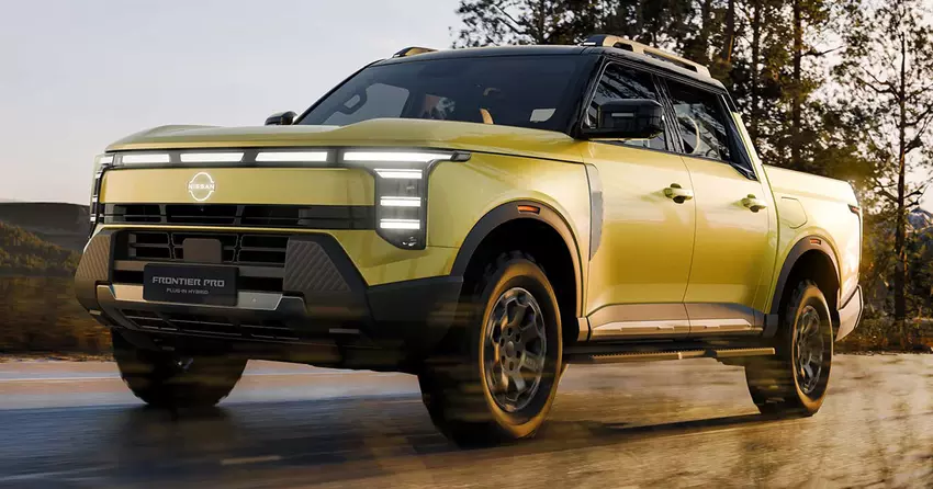 Nissan niespodziewanie zaprezentował pickup Frontier Pro Plug-In Hybrid