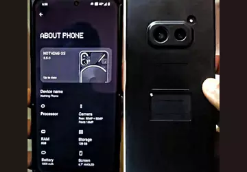 Prototyp Nothing Phone (2a) z podwójnym ...