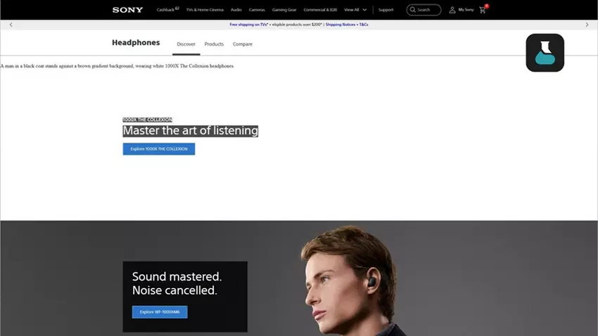 Sony 1000X The Collexion słuchawki