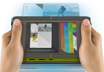 Ta koncepcja przenośnej drukarki zmniejsza ilość ...