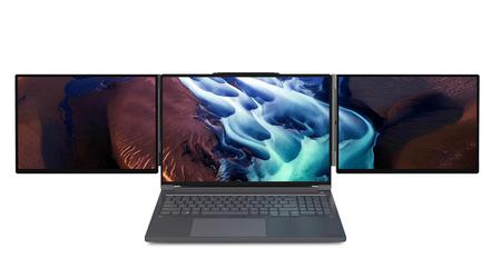 Insider pokazuje koncepcję laptopa Lenovo z ładowaniem słonecznym i modułem dla dodatkowych ekranów