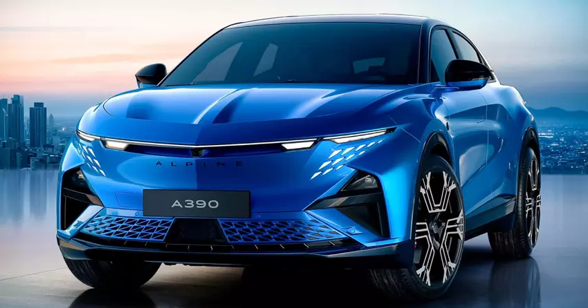 Alpine A390 zadebiutował z 469-konnym, trójnapędowym konkurentem Porsche Macan Electric