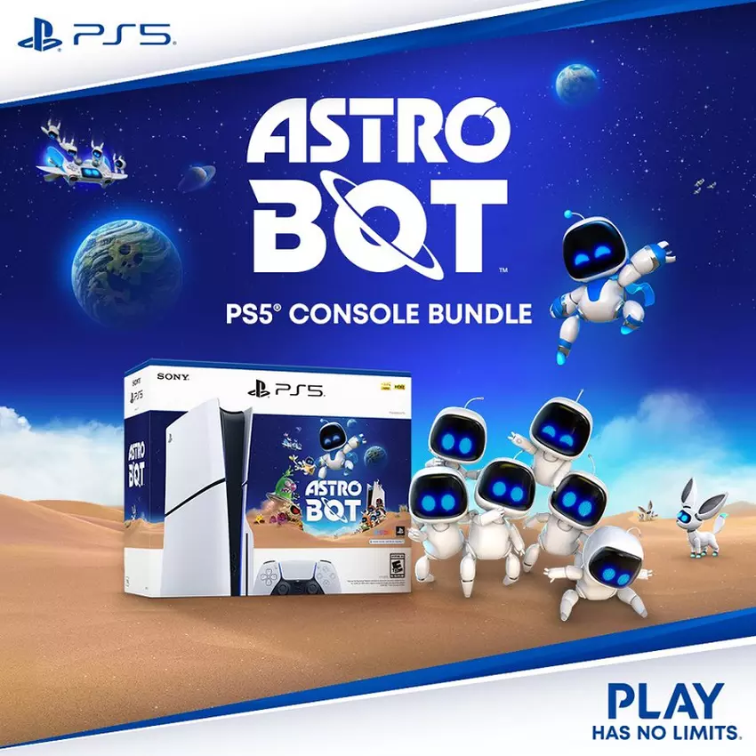 Plakat zestawu PS5 Astro Bot