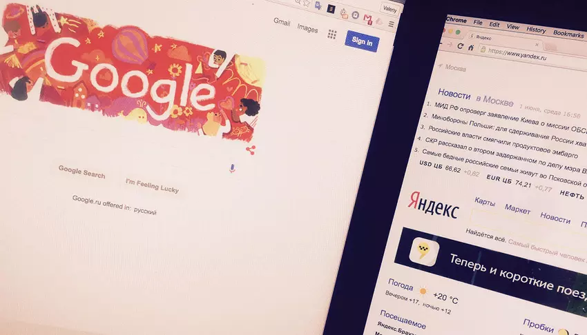 Google zaoferuje w Android smartphonach wyszukiwanie Yandex w pięciu krajach UE