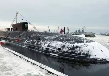 Nuklearny okręt podwodny Generalissimus Suworow przybył ...