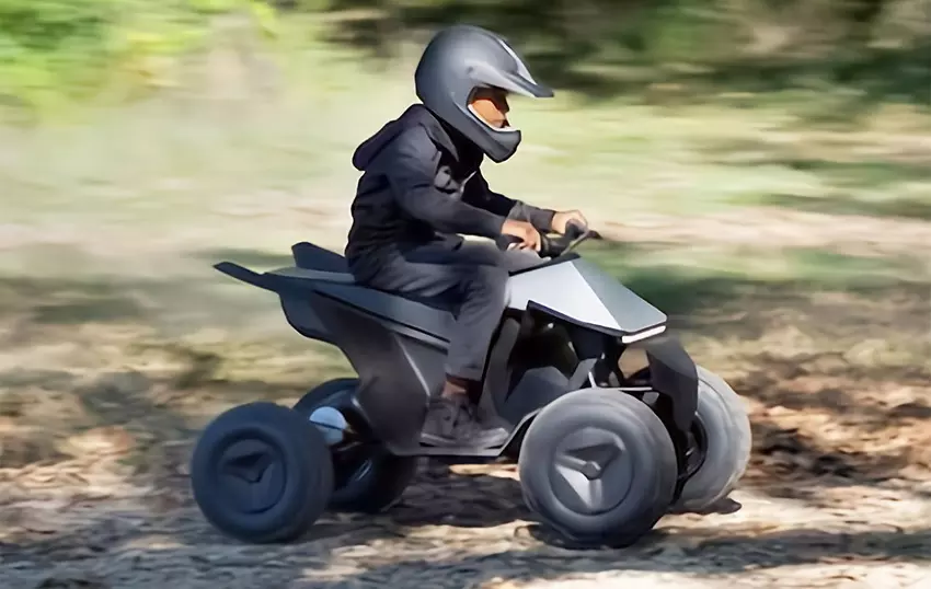 Tesla rozpoczyna sprzedaż quadów Cyberquad for Kids w Europie, zakaz w USA