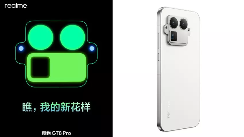 Realme GT 8 Pro otrzyma wymienny moduł aparatu
