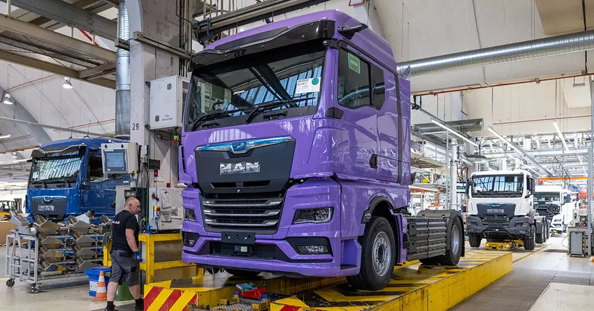 Firma MAN rozpoczęła seryjną produkcję elektrycznych ciężarówek