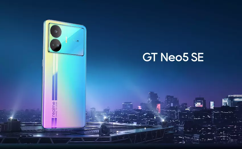 To już oficjalne: realme GT Neo 5 SE dostanie 16 GB RAM i dysk o pojemności 1 TB