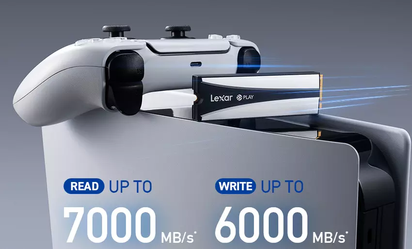 Lexar zaprezentował SSD PLAY 2280 — specjalnie zoptymalizowany dla użytkowników PS5 i PC