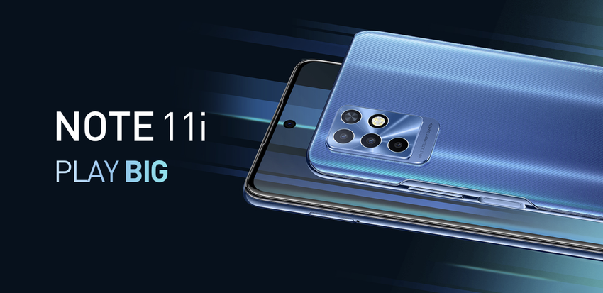 Infinix Note 11i: 6,95-calowy ekran FHD+, układ MediaTek Helio G85, potrójny aparat 48MP i cena 160 dolarów