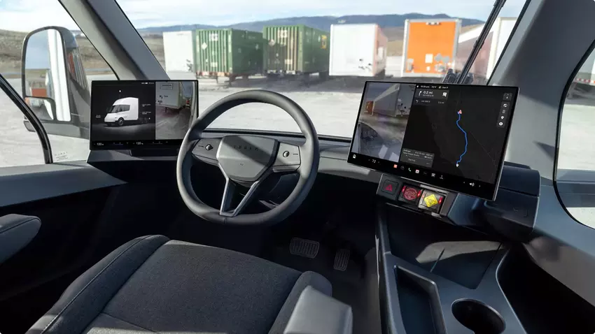 Kabina ciężarówki Tesla Semi