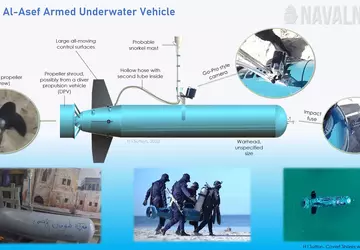 Hamas pokazał torpedę kierowaną Al-Asef z ...