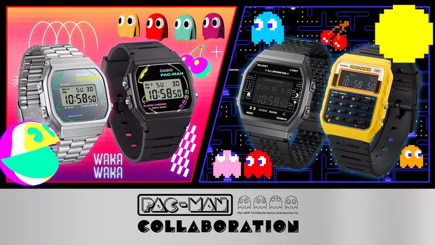 Zegarki Casio we współpracy z Pac-Manem są już dostępne w USA: styl vintage i nowoczesne funkcje