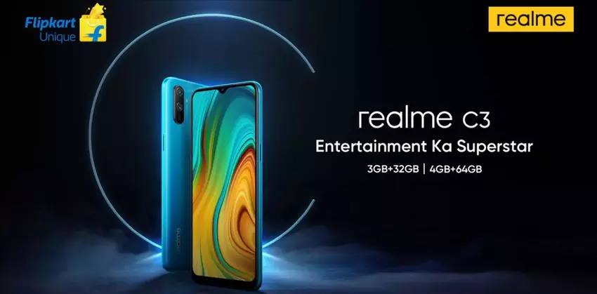 Realme wprowadzi budżetowiec C3 z podwójną kamerą, baterią na 5000 mAh i układem MediaTek Helio G70 6 grudnia