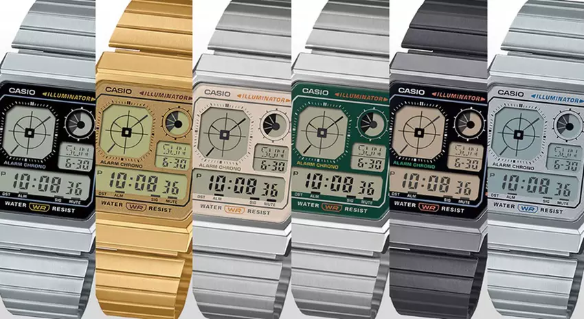 Casio A130WE Design