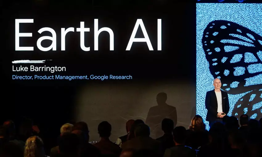 Ilustracja zastosowania AI Google Earth w Polsce