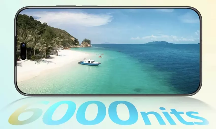 6,84-calowy wyświetlacz LTPO OLED Huawei nova 16 Ultra