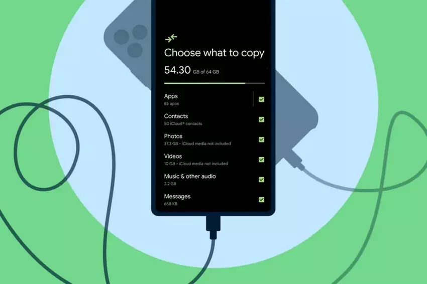 Aplikacja Google Przełącz na iPhone'a z Androidem działa teraz na każdym telefonie z Androidem 12