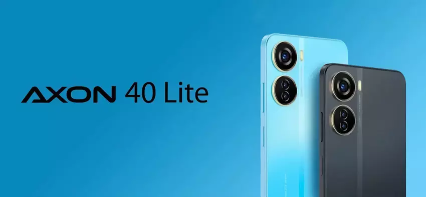 ZTE Axon 40 Lite: wyświetlacz IPS, układ Unisoc T616, aparat 50MP i bateria 4500mAh z ładowaniem 22.5W za 220$